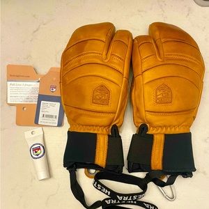 Hestra Trigger Finger Mitten Gloves Fall Line LIKE NEW